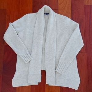 Vince drape front women's sweater cardigan small